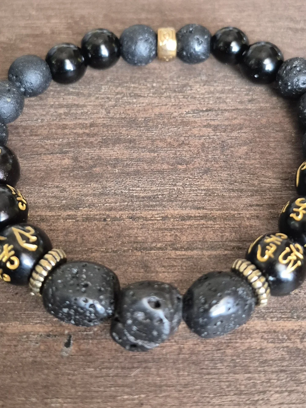 Men's Feng Shui Budda  Meditation Braclet!